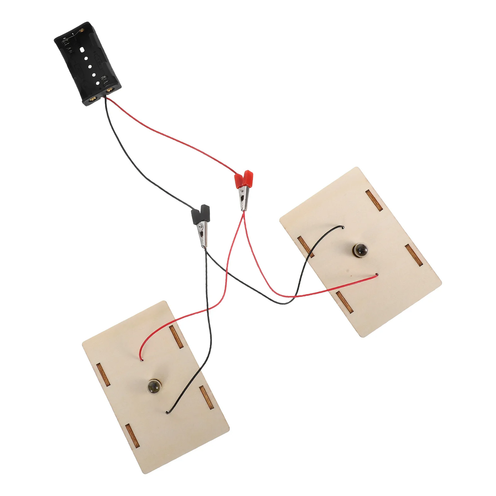 1Set Kids Science Kit Elektrisch Circuit Educatief Hulpmiddel Stem Gericht Veilig Duurzaam Natuurkunde Experimenten Interactief Leren