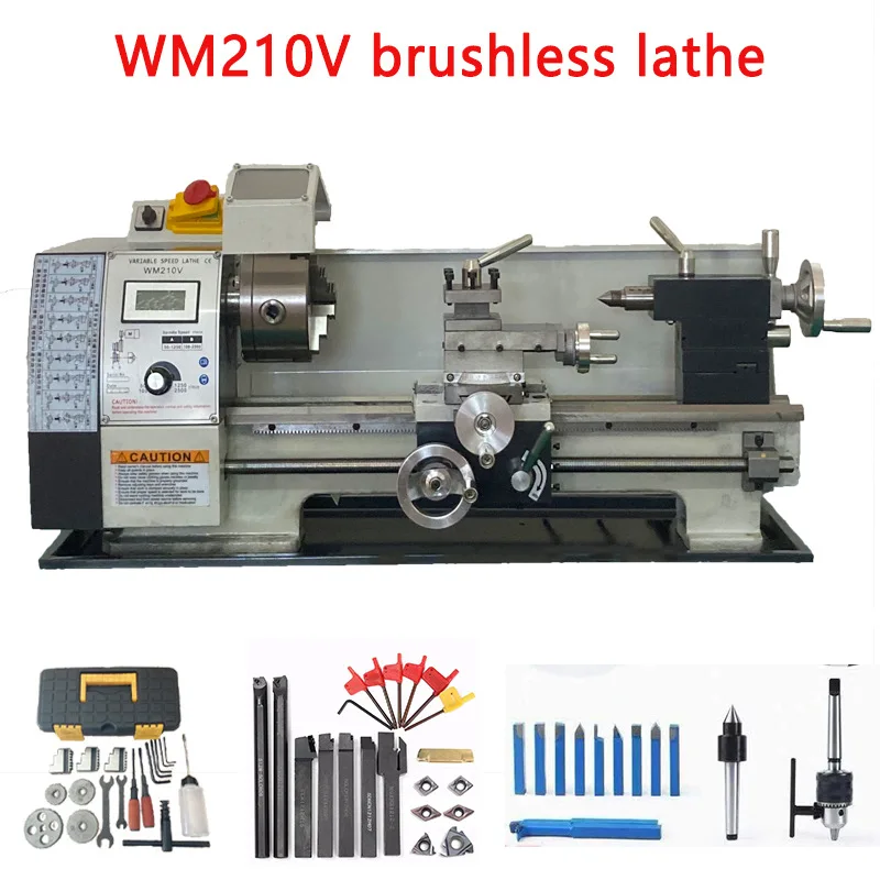 About  Metalworking Drilling Lathe Machine Horizontal Manual Small Lathe Casting Variable Speed Medium Duty for Metalworking