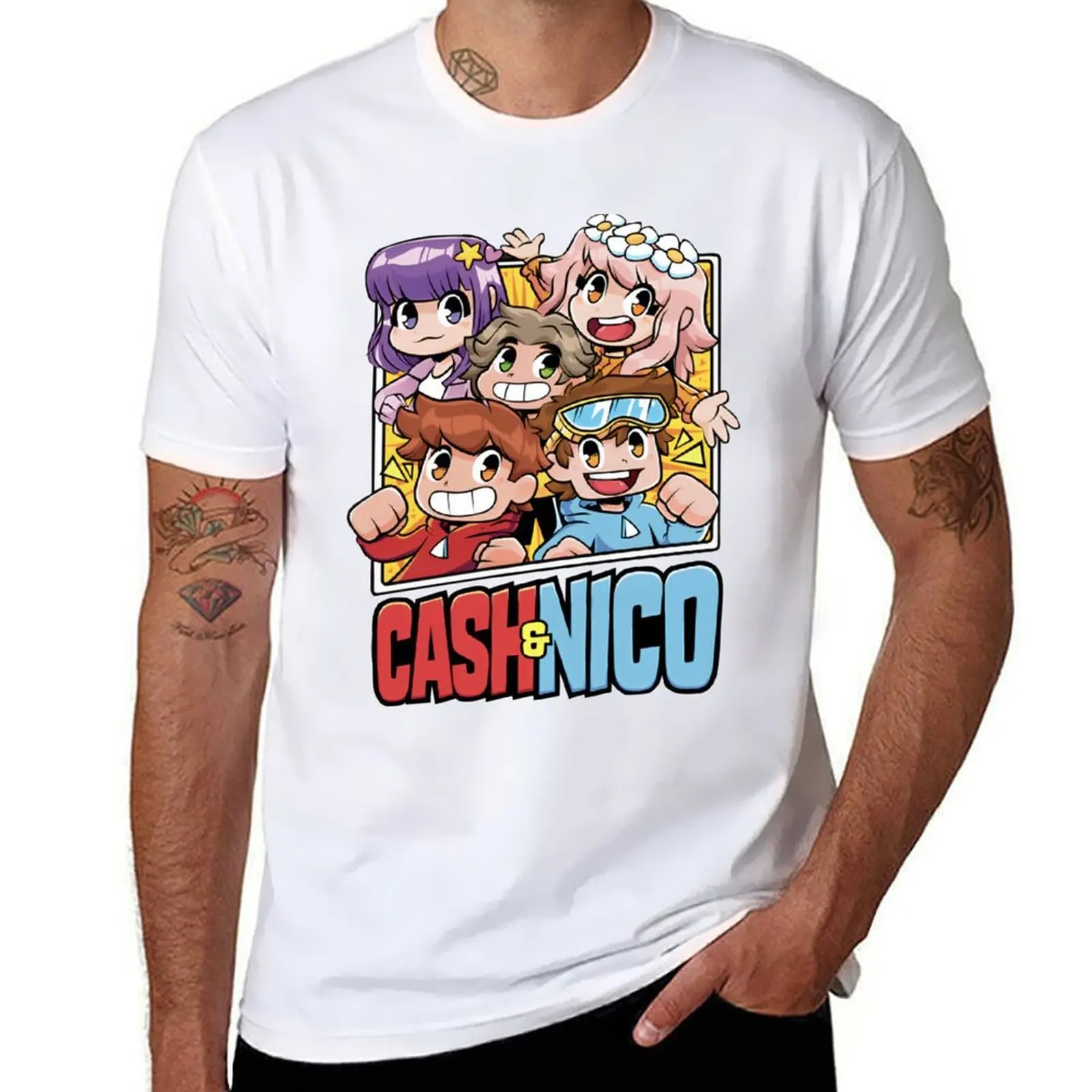 

cash and nico merch T-Shirt man t shirts for men printed t shirts for man T-Shirt