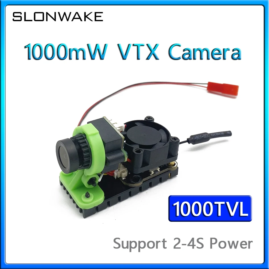 

Передатчик SLONWAKE VTX для радиоуправляемого квадрокоптера, 5,8 ГГц, 48 каналов, 1000 МВт