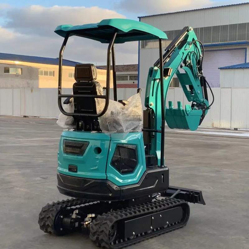 Ready to Work: 1.8T Mini Digger Includes Dozer Blade & EPA/CE Cert. | Free Shipping| Customized