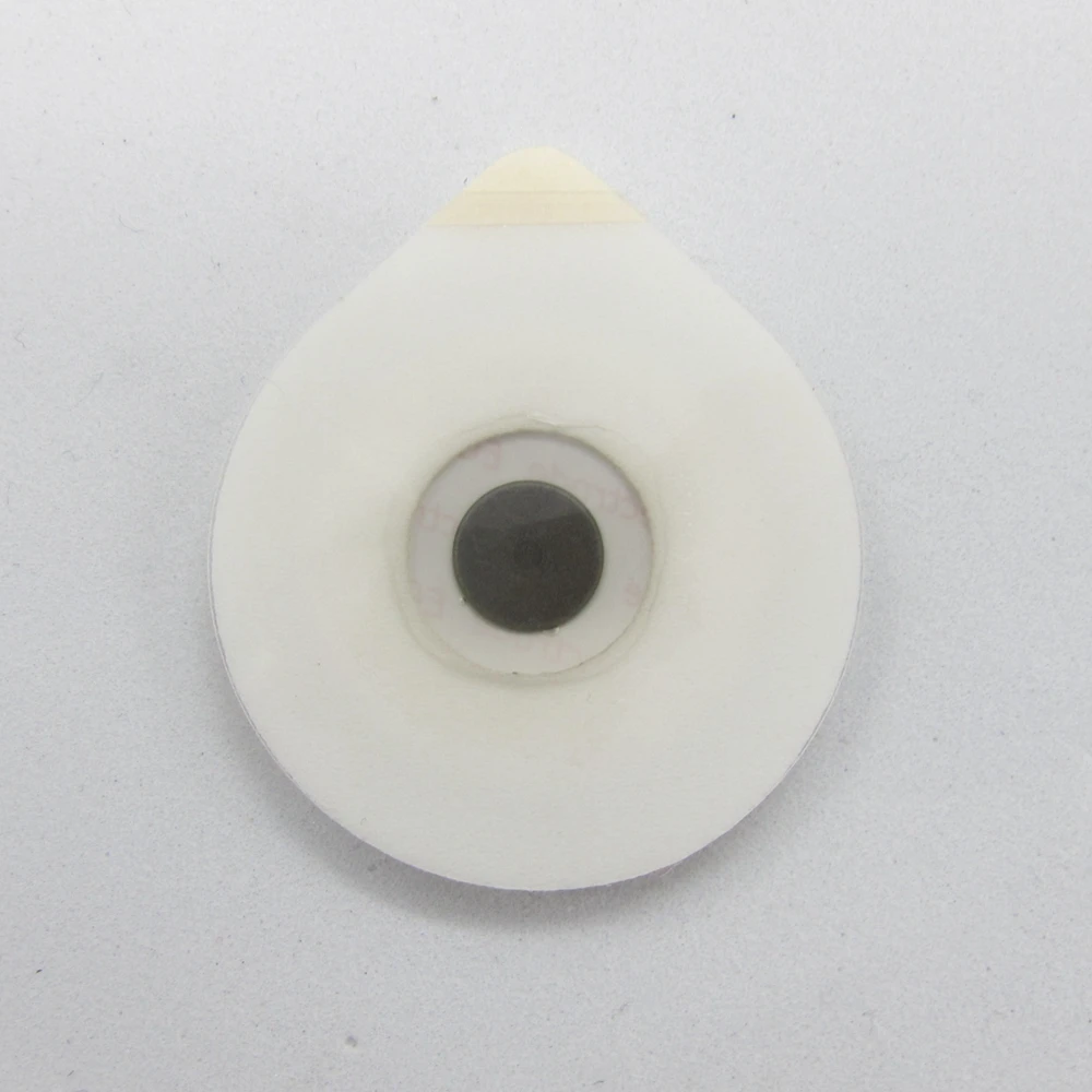 Disposable Carbon foam elctroder,Child, for CT,X ray machine basic button pad 43*49mm, ecg cable connecting