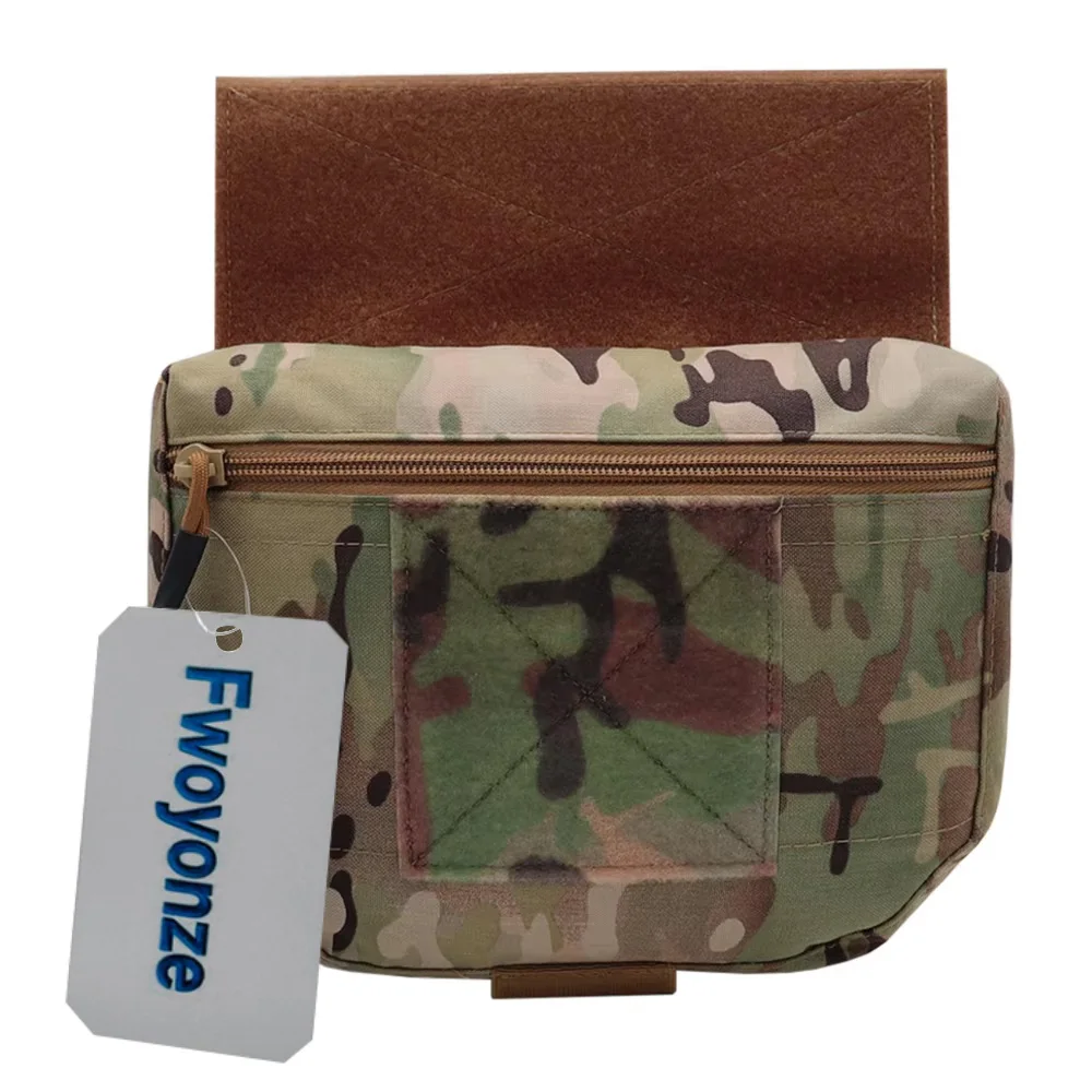 Fwoyonze 500D نايلون في الهواء الطلق التكتيكية JPC/CPC سترة/حقيبة الصدر التكتيكية FC كبيرة الفرعية الحقيبة توسيع حقيبة البطن السفلي #5