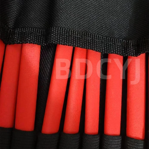 Imagen 2 del producto Juego de Herramientas de cerrajero rojo, juego de herramientas de cerradura roja con llave roja, herramienta de selección, 14 piezas por lote