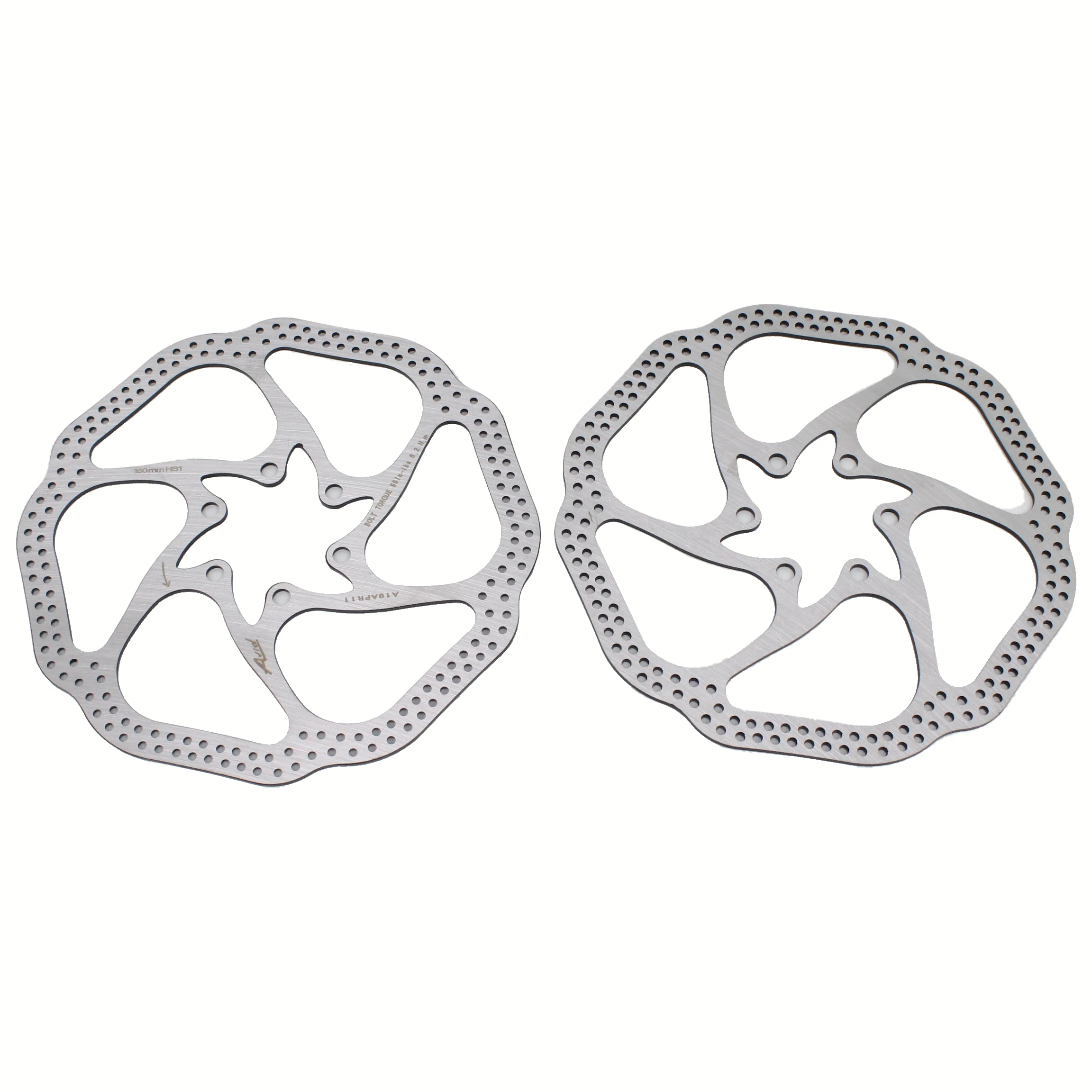 

Wholesale 10pcs New HS1 160mm 6" City/TREKKING/ Mountain bicycle stainless steel disc brake rotors MTB bike parts