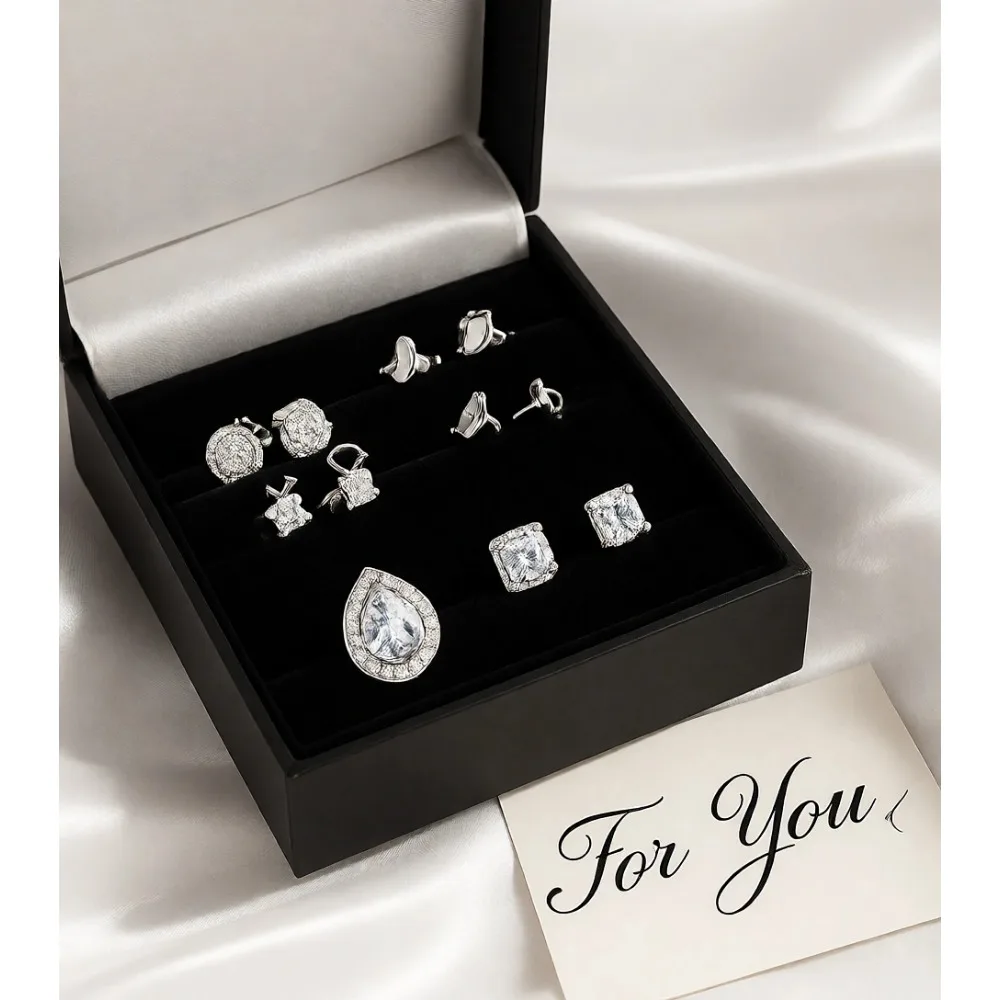 

Серьги-гвоздики с кубическим цирконием и ореолом, позолоченные 18-каратным золотом, из серебра 925 пробы, гипоаллергенные, круглые и квадратные, в комплекте