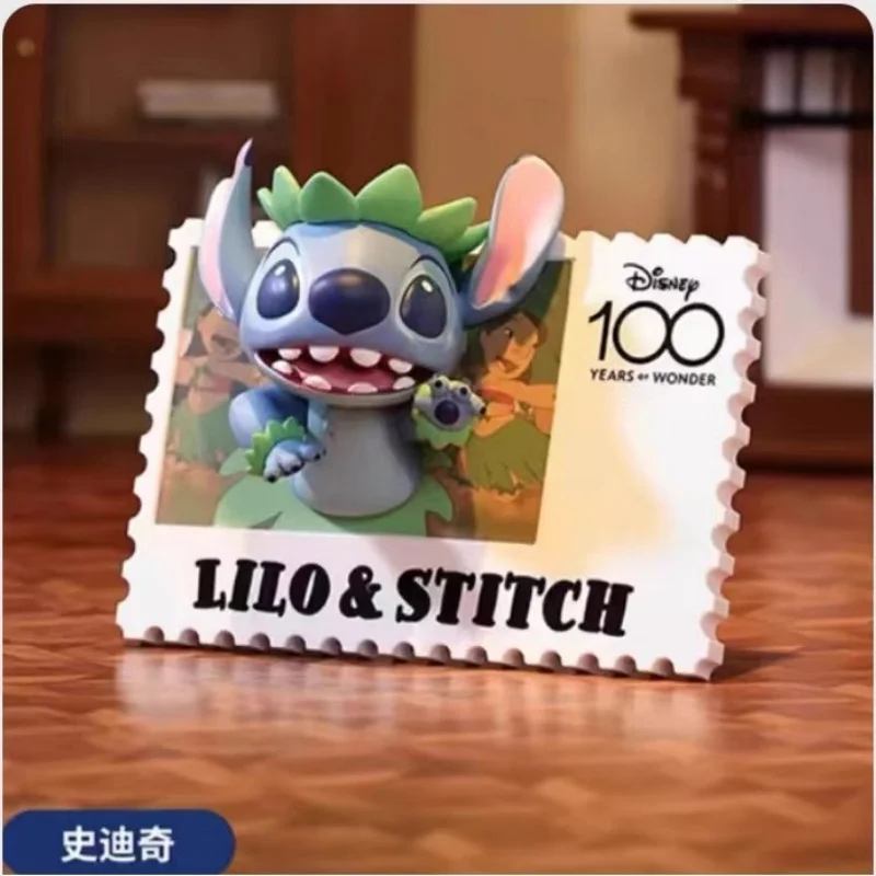 MINISOディズニーアニバーサリーヴィンテージスタンプブラインドボックスミッキーマウスブラインドボックスアニメガレージキット子供のおもちゃ推測ミステリーボックスギフト