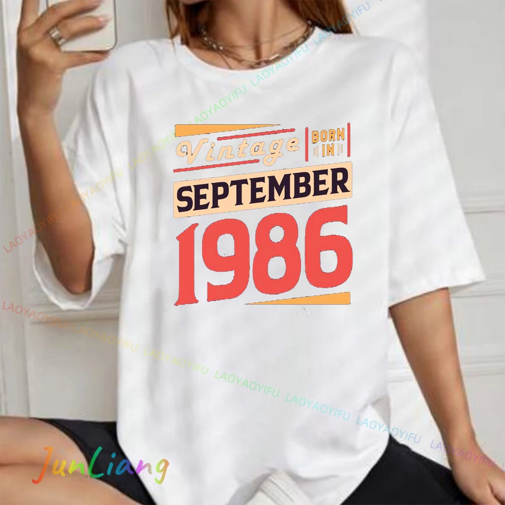 جديد رائع منذ 1986 - 40th عيد ميلاد ريترو كلاسيكي تي شيرت موضة طبعة جديدة تي شيرت 2026 السنة الجديدة حفلة هدية المحملة #4