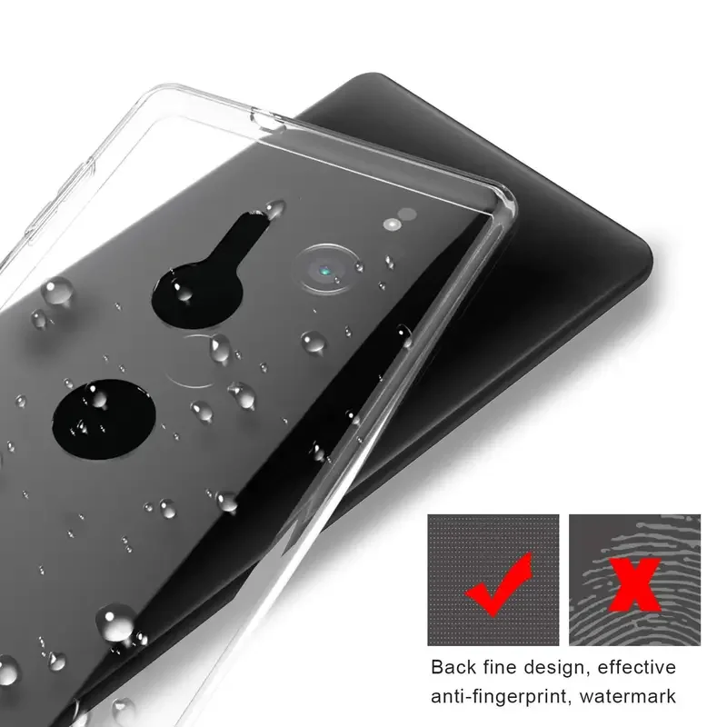 Transparente tpu telefon hülle für sony xperia xz4 xz3 h8416 h9436 abdeckung dünne weiche silikon klare beutel gel xz 3 2 1 premrum compart