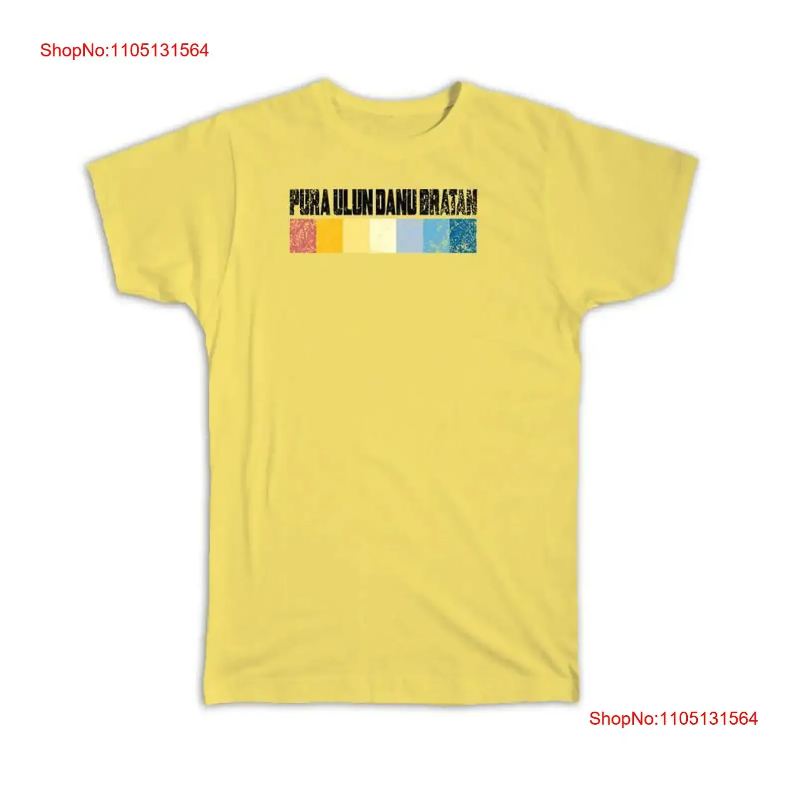 

Футболка Bali Retro Pura Ulun Danu Bratan Indonesia винтажная стираная растянутая графика модная стильная дышащая удобная