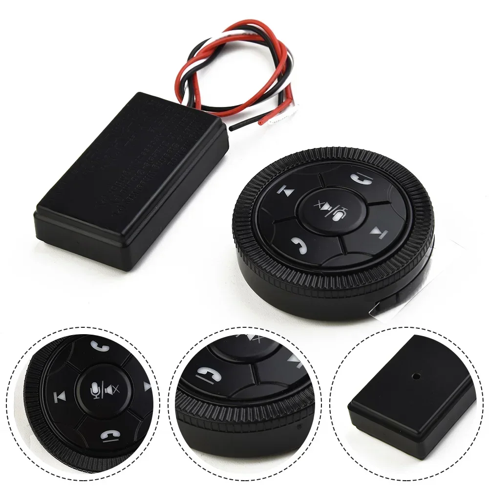 1 X Car Wireless Steering Wheel Remote Control GPS Button Key Volume Controller Car Electronics Accessory