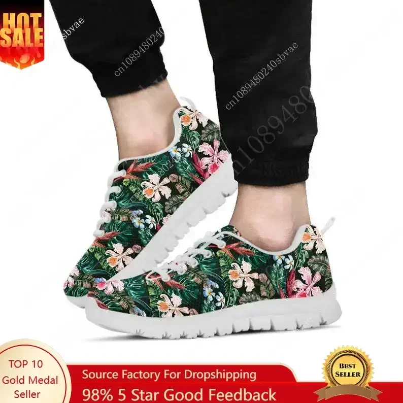 

Hawaiian Print Shoes Lightweight Mens Womens Teenager Sneakers Sports Shoes Tennis Casual Custom Made Sneakers