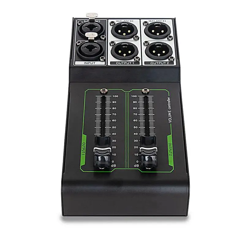 

Passive Volume Controller Precise Volume Adjustment Plug Play Stereo Input and Output Electronic Musical Instrument Accessories