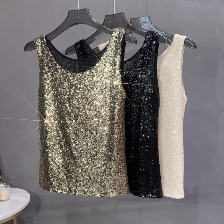 سترة نسائية ذات قاعدة مطرزة شبكية مضيئة