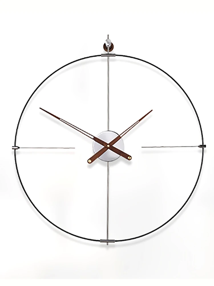 Wall Clock Modern Design Creative Metal Silent Wall Watches Home Decor Clock Mechanism Living Room Gift Ideas