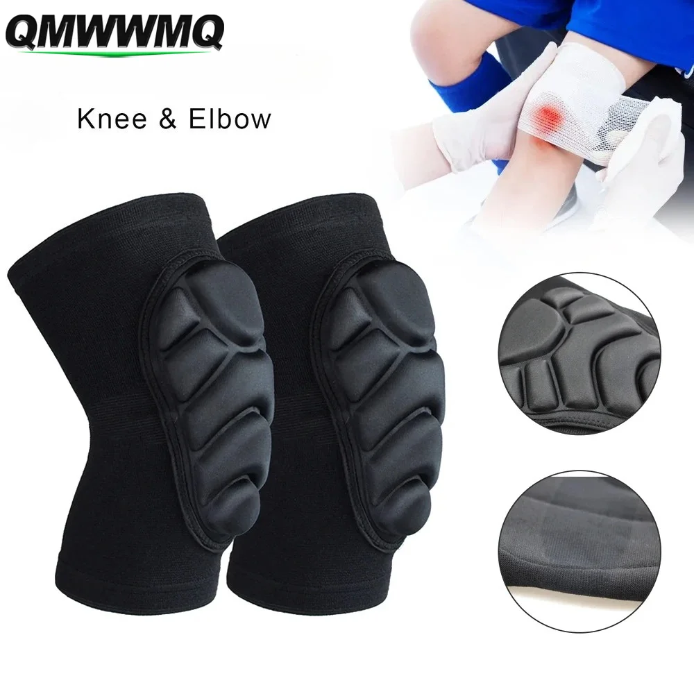1Pair Kids Protective Knee and Elbow Pads Set for Youth Boys Girls, Flexible Safety Gear for Basketball Cycling Outdoor