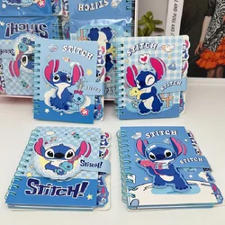 1pcs Disney Stitch Notebook Stationery Cartoon Student Portable Coil Book Daily Journal Kids Learning School Supplies Gift