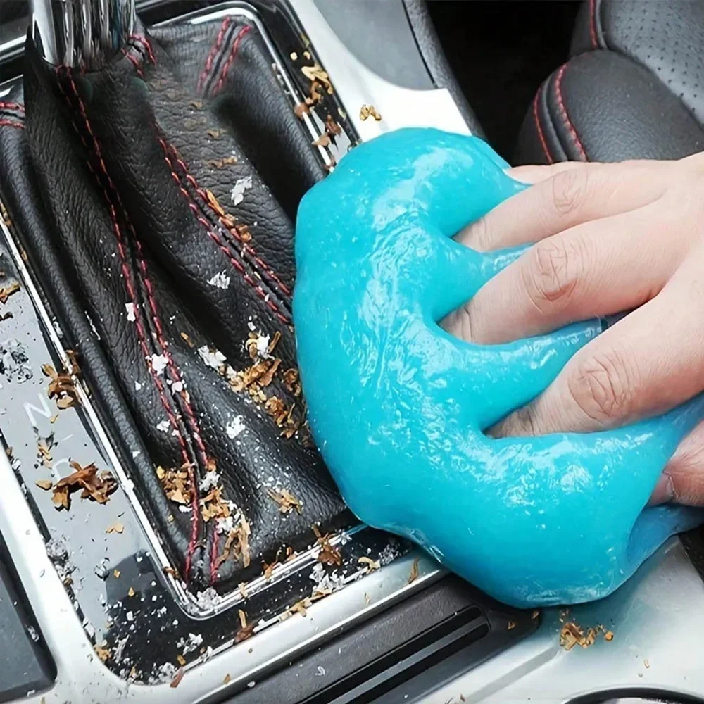 1Pcs Reusable Magic Air Car Outlet Dust Soft Mud Super Clean Slime Dust Cleaner - Universal Gel Dust Slime Cleaner For Car Vents