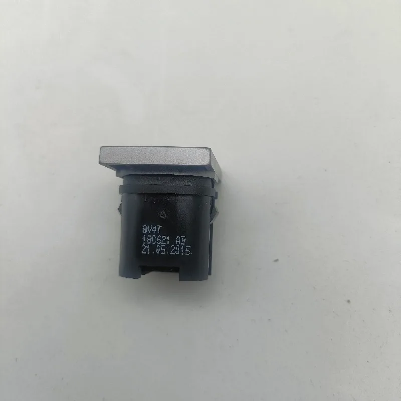 Central Control Switch Square Defogging Button Rear Heating Silver Switch Blank Switch for Ford Focus 2005-2014 Brand New
