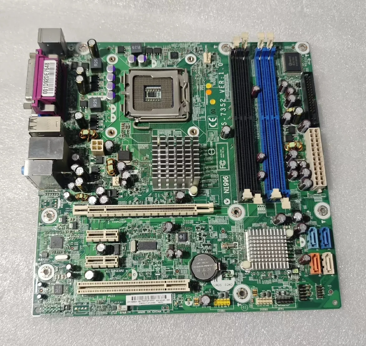 

Suitable For HP DX7400 DX7408 Motherboard MS-7352 447583-001 480909-001 LGA775 DDR2 Mainboard 100% Tested OK Fully Work