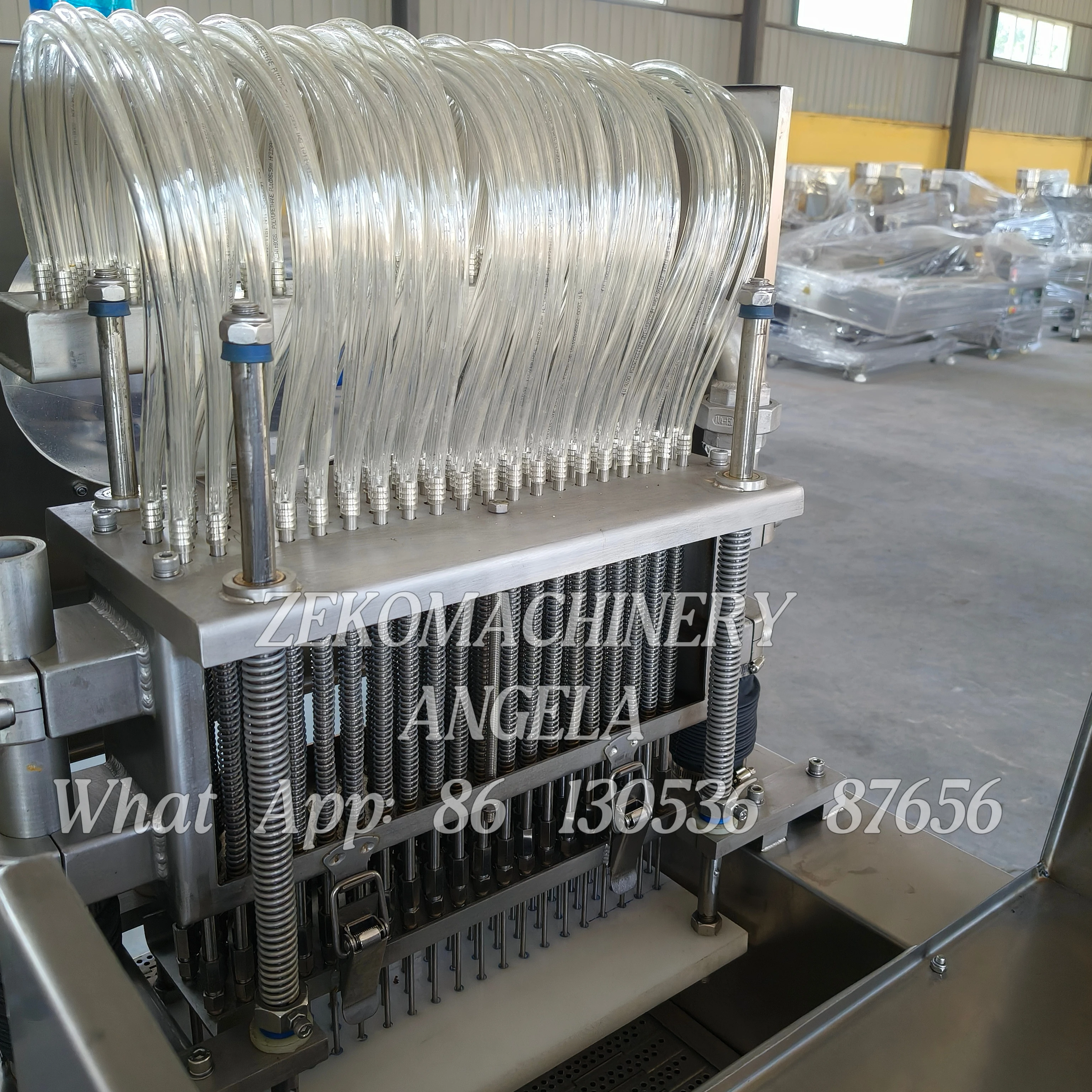 Máquina automática de salmoura com agulhas 80-120 para processamento de carne, injetor de sal/restaurantes salinos