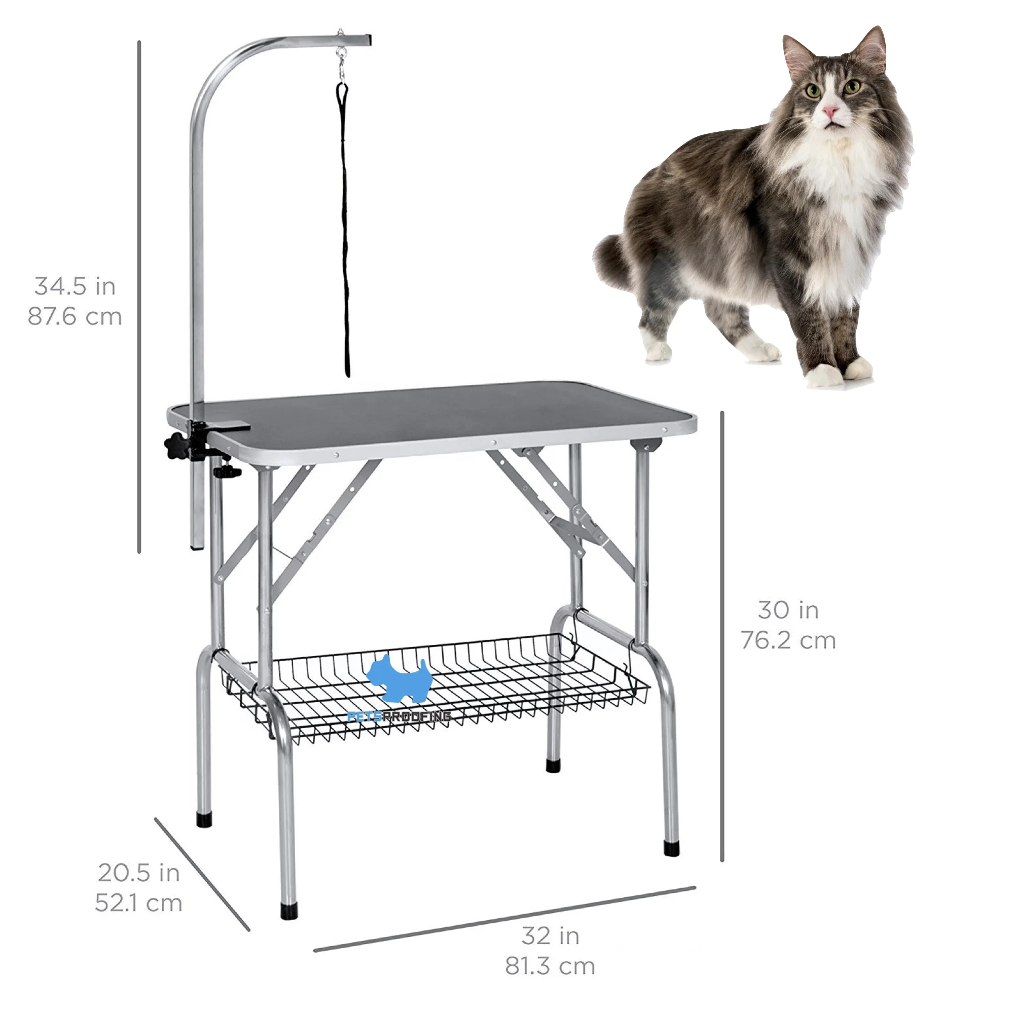 large groomright grooming table goat grooming table goldendoodle grooming table