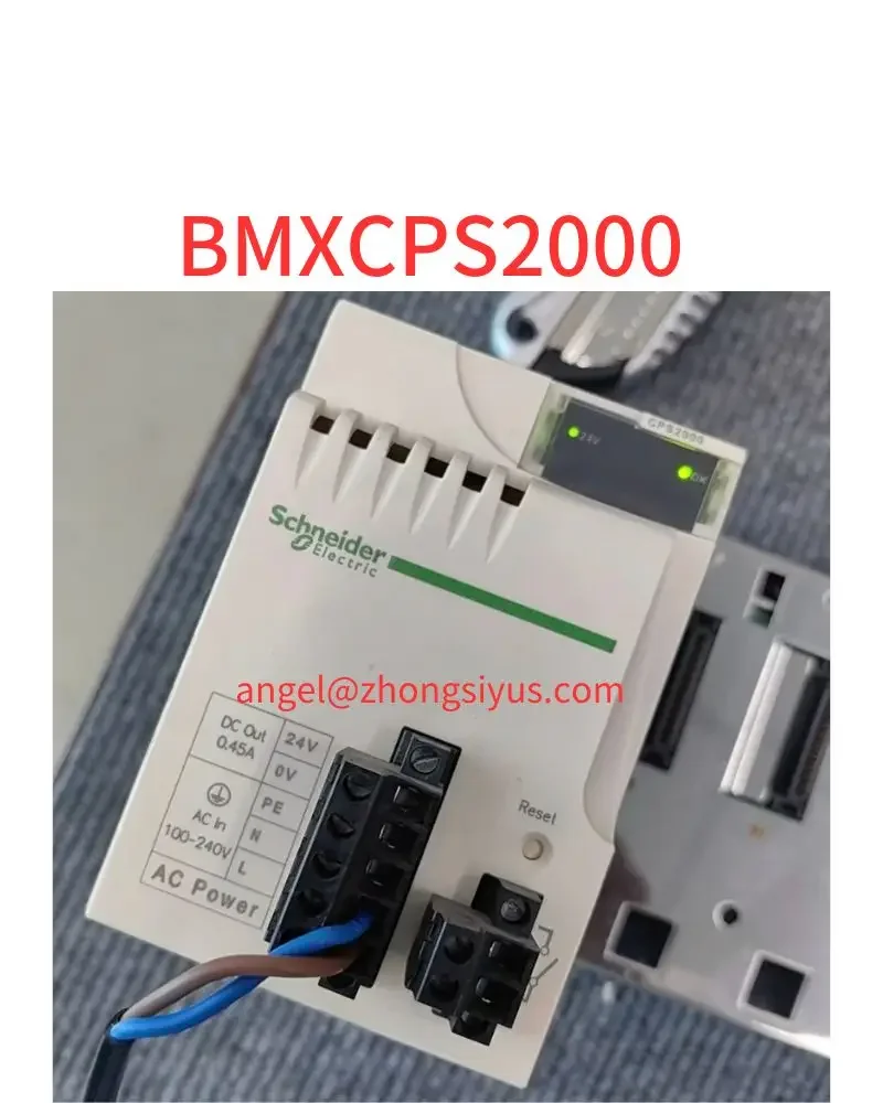 Second-hand PLC power supply, BMXCPS2000