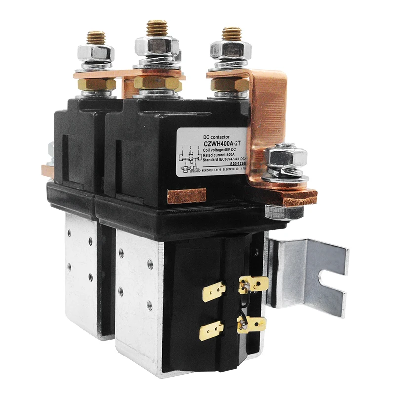 Imagem -05 - Veículos Elétricos Forklift dc Contator para Inverter Motor Rail Car Sw202 12v 24v 36v 48v 400a