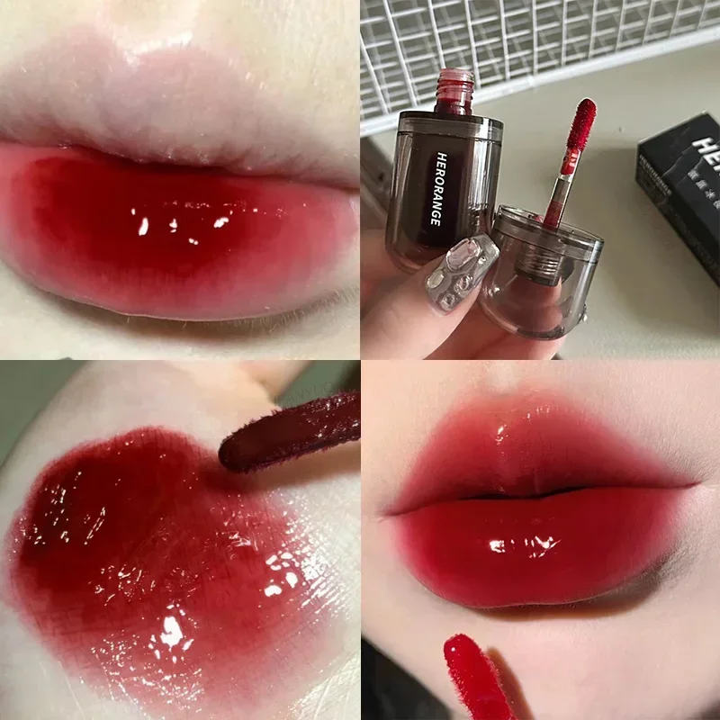 Misty Ice Night Mirror Lip Gloss | Long Lasting Water Gloss, Not Fade Lip Tint Glass Lipstick image 2