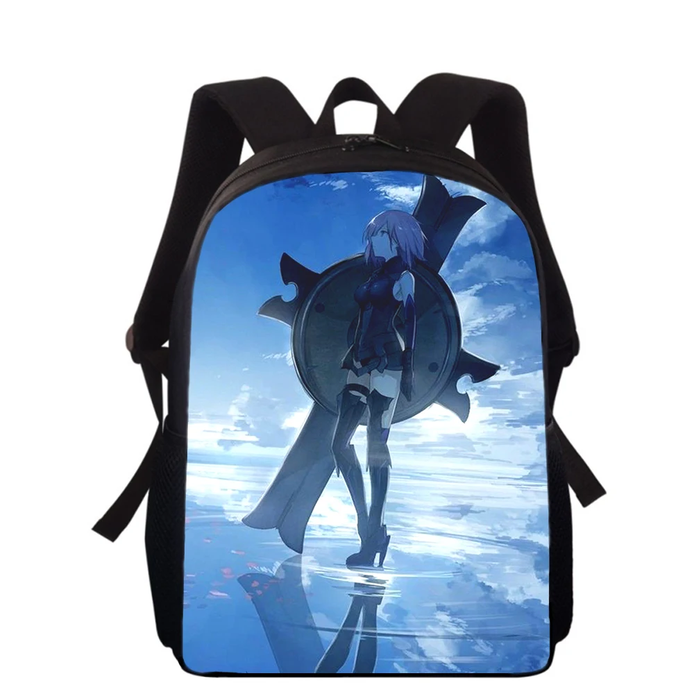 Sac à dos imprimé 3D Fate Grand Order Game pour enfants, sacs d'école primaire pour garçons, sac à dos pour filles, sacs de livre scolaire pour étudiants, 16 po