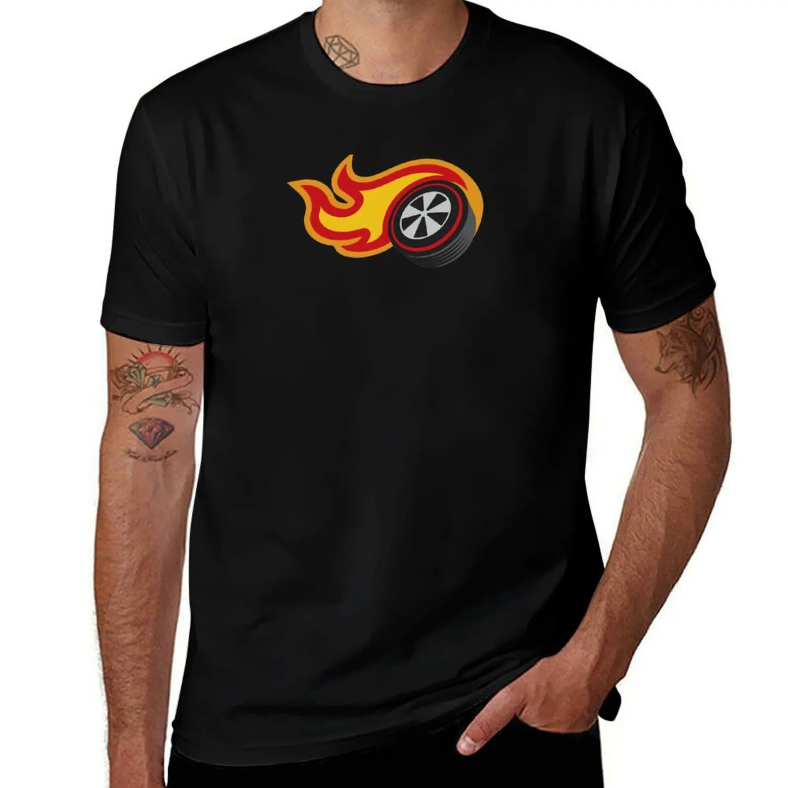 RedLine - Diecast Series Logo (Dark) T-Shirt Basic Solid Tee for Daily Use T-Shirt