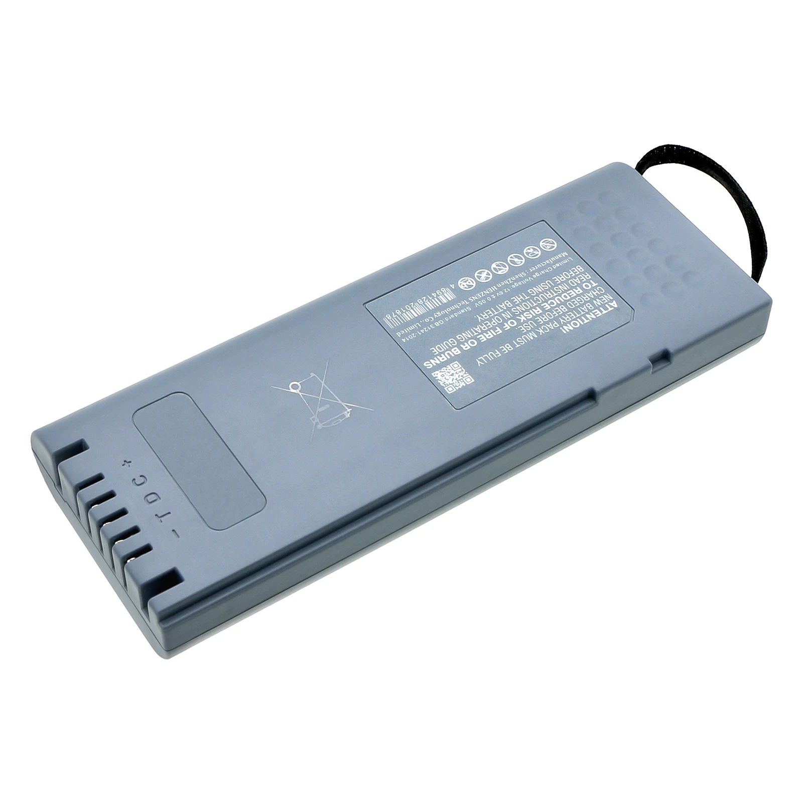 Batería de repuesto CS para monitor GE Carescape B450 FLEX-3S2P, 2062895-001, 3ICR19/66-2, 02379 3800mAh / 41.04Wh Médico