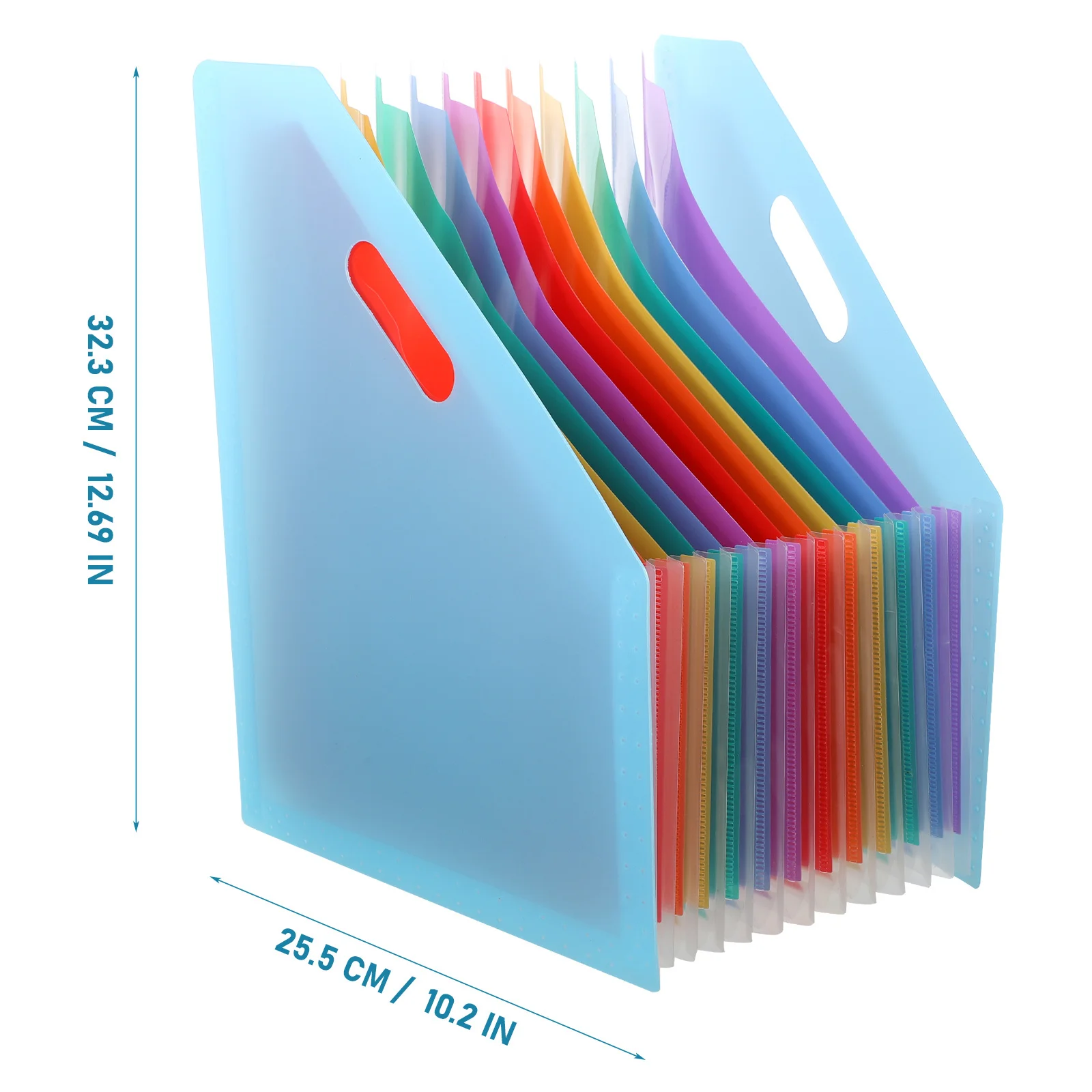 Accordion File Folder Paper Expandable Desktop Document Organizer Standing File Holder Receipts Organizer Expandable Folder