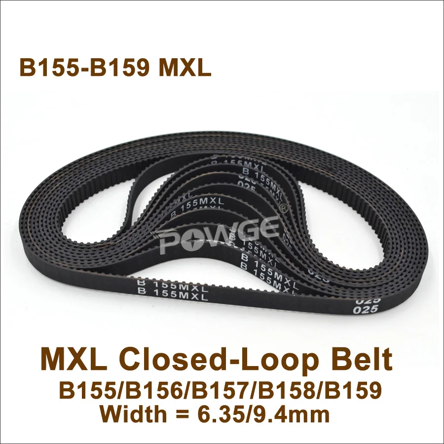 POWGE B159 MXL 동기 벨트: 정밀한 전달 성능을 위한 최적의 선택