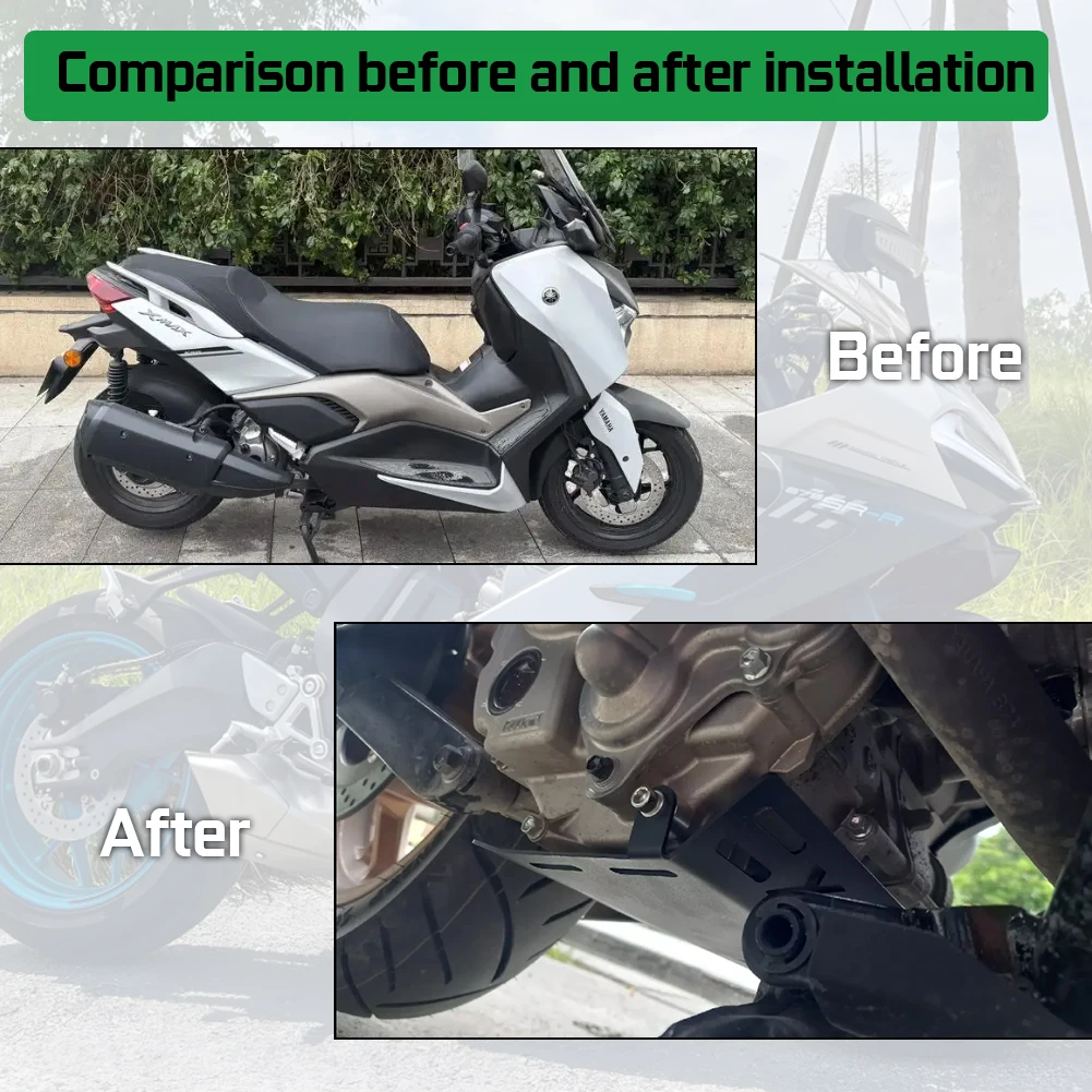 Motorcycle Protective Parts Chassis Engine Guard Anti-Fall Crash Guard Skid Plate For YAMAHA XMAX300 XMAX250 XMAX125 XMAX400