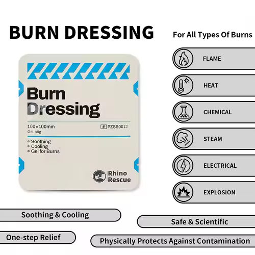 Emergency Burn Care Gel Cooling Soothing Sunburn Relief Scalds Cream - Instant Comfort for Burns - Image 3
