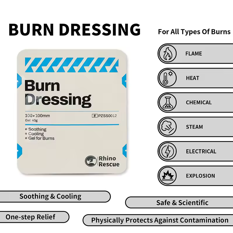 Emergency Burn Care Gel Cooling Soothing Sunburn Relief Scalds Cream - Instant Comfort for Burns - Image 3