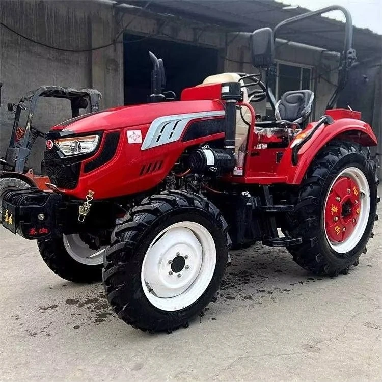 Hot Sale 4WD Farm Tractor Multi-Functional Diesel Tractors Cultivators Cheap Price Agricultural Wheel Tractor