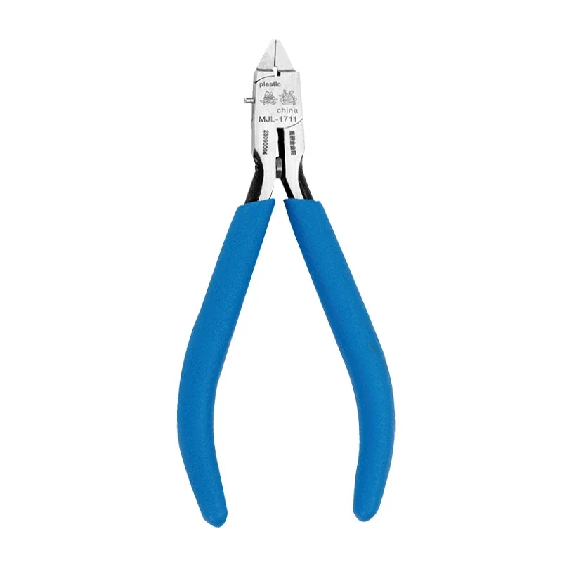 Model Pliers Chrome Vanadium Ultra-thin Single Blade Gundam Nipper Non-slip Grip Sprue Cutter for Plastic Model Cutting Building