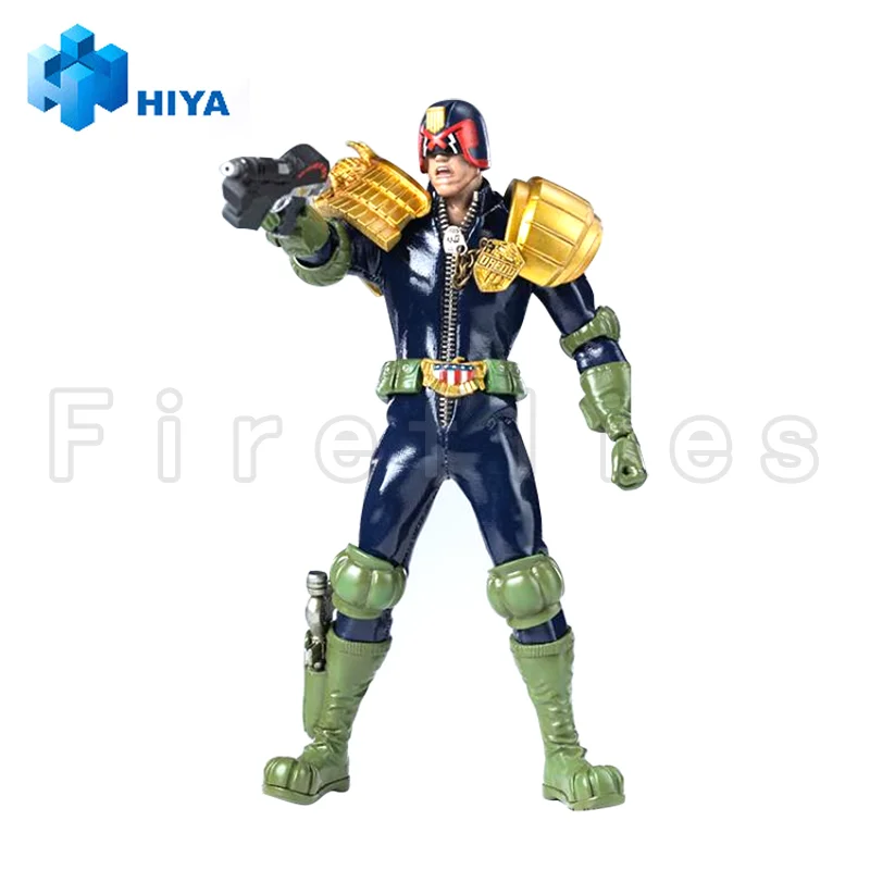 1/12 HIYA figura de acción de 6 pulgadas exquisita Super serie Judge Dredd Anime colección modelo de juguete