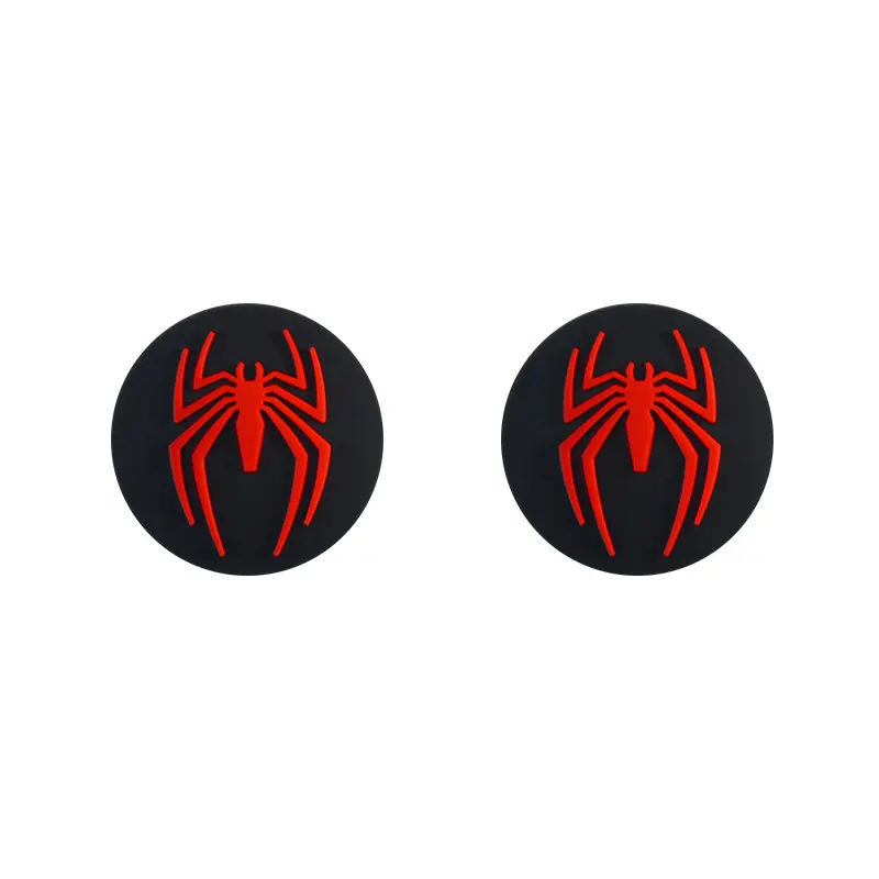 Spider Thumb-Stick-Griffkappe für R36S RG35XX H R36H Retroid Pocket 5, Retro-Spielkonsolen-Joystick-Abdeckung, Silikon-Schutzhülle