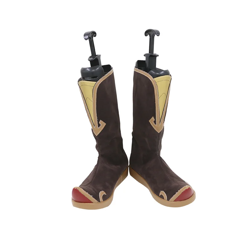 Jiraiya Zapatos de cosplay Botas de piel sintética hechas a mano Fiesta de Halloween para mujeres y hombres Zapatos