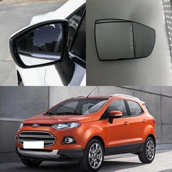 Replace left and right heated wing rearview mirror glass for Ford EcoSport vehicles 2013 2014 2015 2016 2017 2018