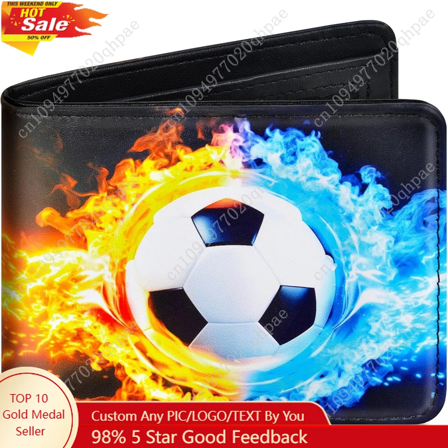 

Kids Wallet for Boys Cool Boys Wallet for Teen Ages 8-16 Funny Leather Bifold Rfid Blocking Coin Pocket Birthday Christmas Gift