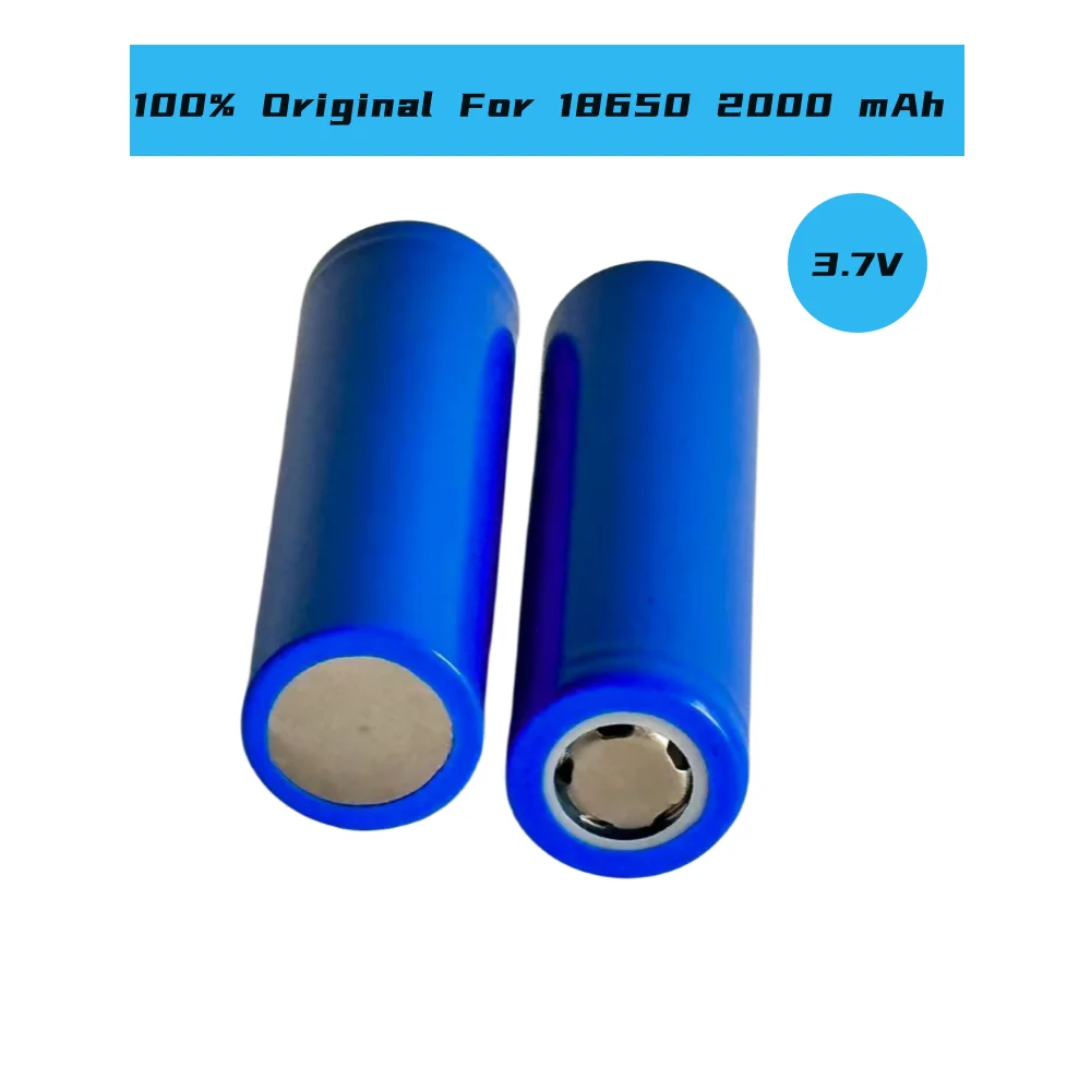 100% oryginał do 18650 2000 mAh 3,7V akumulator