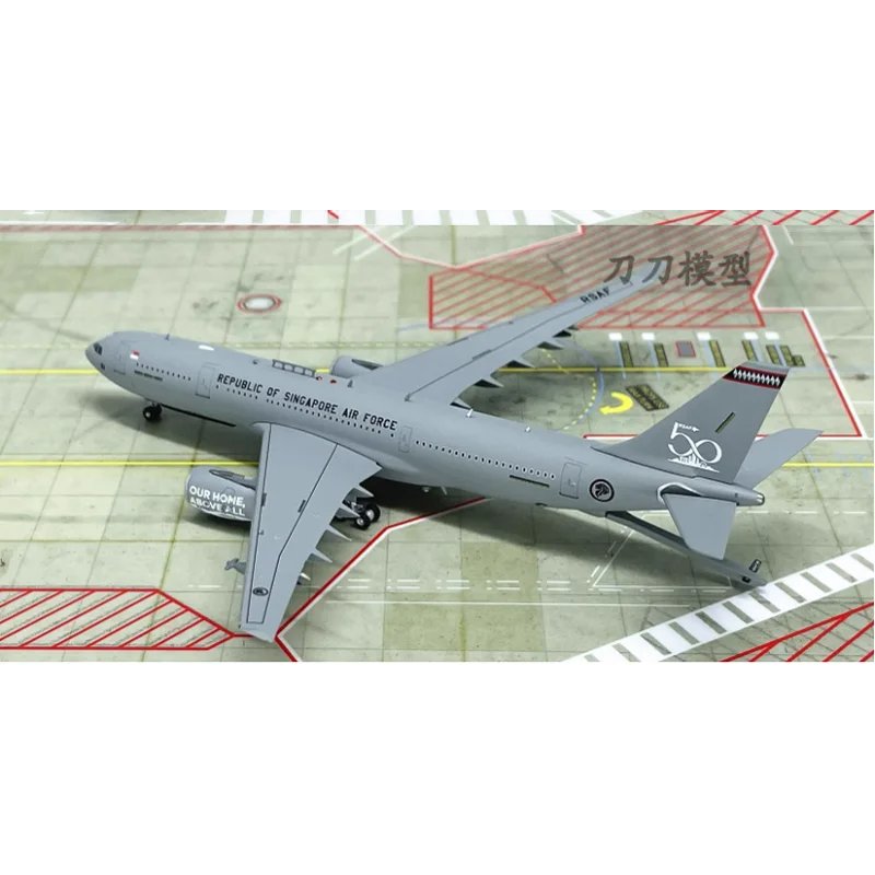 Diecast Scale 1:400 Singapore Air Force Number 50 MRTT Air tanker Alloy Aircraft Model Metal Airplane Decoration Gift Collection