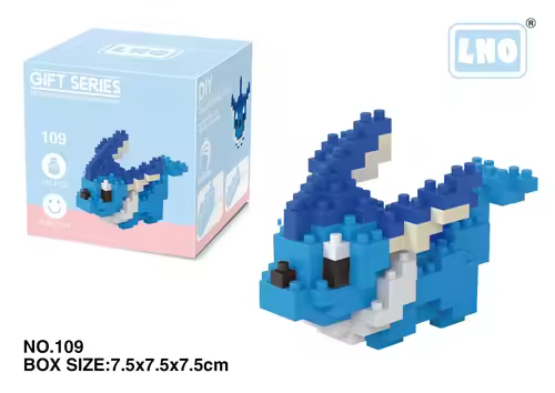 Pokemon Small Blocks Nanoblock Charizard Kyogre Groudon Rayquaza Model Education Graphics Toys for Kids Birthday Gift Toys - Image 25