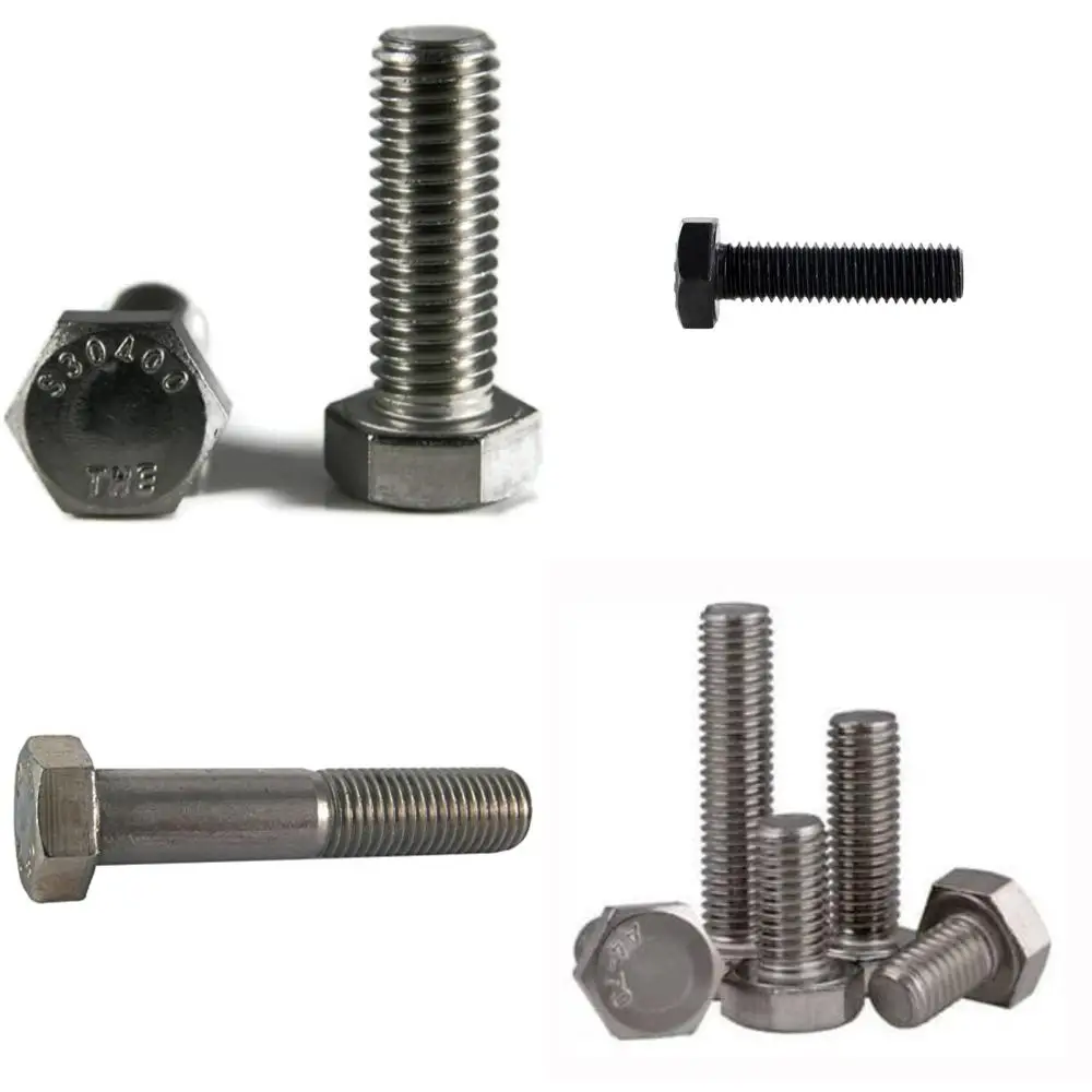 

Stainless Steel Coarse Thread Hex Cap Screws, Fully Threaded, 18-8 Grade, 7/16-20 Size, 25 Pack for Strong Fastening Solutions