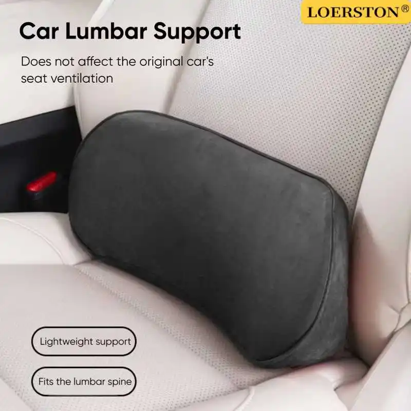 Car Seat Waist Protection Cushion Breathable For Lumbar Support Office Car Pad interior Accessories