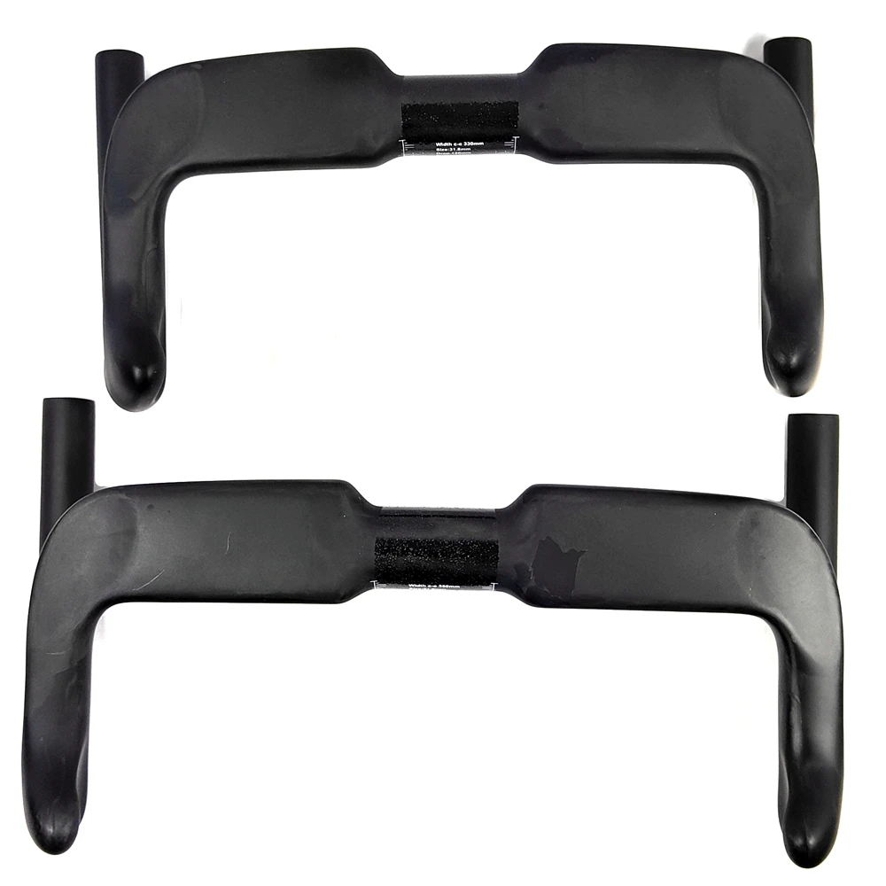BIKEDOC HB23 Neuer Carbon-Rennlenker UD Glanz/Matt Finish 31,8MM*330/390MM Rennlenker Fahrradteile Ultraleicht – Detail 14